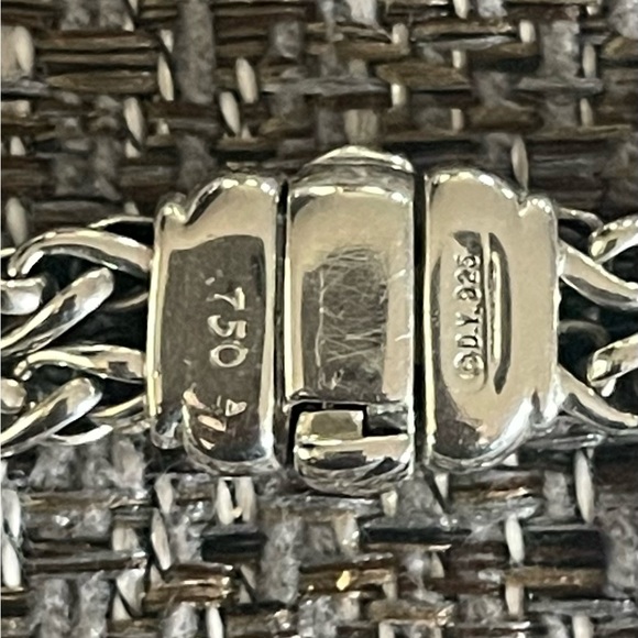 ✨HP✨ David Yurman SS/18K Double Wheat Chain Necklace 16” - Picture 5 of 6